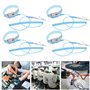 Bracelet Anti-Statique de décharge ESD, Anti-Statique Dragonne, avec Fil de Terre long extensible 2.0m et Pinces pour décharger 