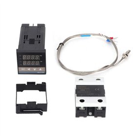 0-400 Régulateur de température PID AC110V-240V Kit de thermostat LED numérique pour énergie électrique