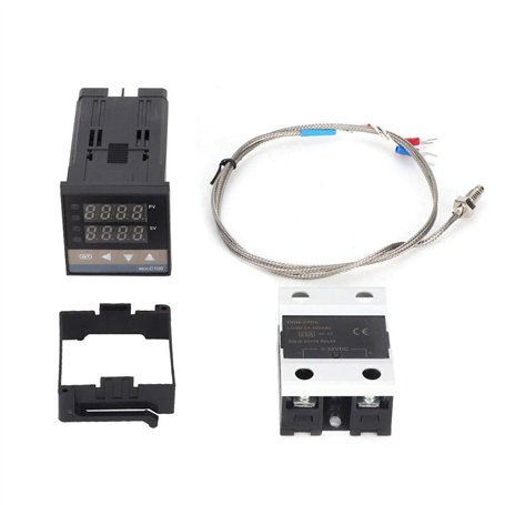 0-400 Régulateur de température PID AC110V-240V Kit de thermostat LED numérique pour énergie électrique