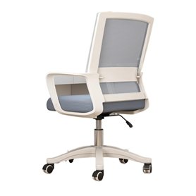 Chaise de bureau Chaise de bureau ergonomique à dossier moyen en maille roulante