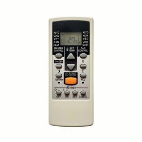 LATOOR 1 pc Télécommande Climatiseur Compatible Fujitsu AST7USACW AST9USACW AR-NJ1 ASH9LSACW ASY12LSBCW AST9USACW AST9ASJCW