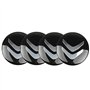 QFYANXUAN 4 pièces Cache-moyeux Centre Enjoliveurs Autocollant, pour Citroen 56mm Cache Moyeu Couverture De Roue Capuchon de Moy