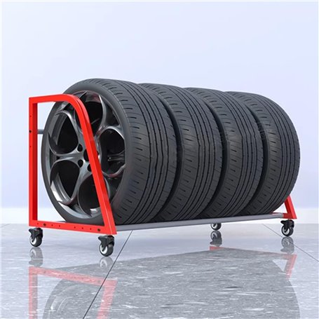 WDJBPSH Support de pneus Lourd Système de Stockage Multi-pneus