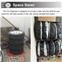 WDJBPSH Support de pneus Lourd Système de Stockage Multi-pneus, Roulant Rayonnage À Pneus pour Garage/Atelier Automobile/Atelier