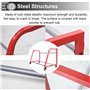 WDJBPSH Support de pneus Lourd Système de Stockage Multi-pneus, Roulant Rayonnage À Pneus pour Garage/Atelier Automobile/Atelier