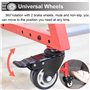 WDJBPSH Support de pneus Lourd Système de Stockage Multi-pneus, Roulant Rayonnage À Pneus pour Garage/Atelier Automobile/Atelier