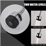 Candeon Robinet De Cuisine Flexible, G1/2 Inch Robinet Eau Froide Uniquement Robinet Mural Evier De Cuisine, à Une Main Orientab