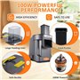 Sunseota Râpe à Fromage électrique 3 en 1, Hachoir Automatique pour Fruits et légumes de 2,5 mm pour Usage Domestique et Commerc