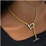 RVHAOODI 925 SterlingHorseshoe pour les femmes et les hommes, les pendentifs en fer à cheval, le collier en fer à cheval en form