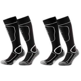 Black Crevice Chaussettes de Ski