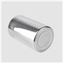 LICONG-2020 Seau à Glace Seau à glaçons à Double paroi en Acier Inoxydable, isolé thermiquement, récipient Rond, Refroidisseur d