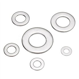 Ctongrun-Rondelles d'arrêt 6# 8# 10# 12# ~ 1-1/2 '' Rondelles plates en acier inoxydable SUS304