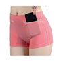 SYT-MD Culotte Femme, Femmes Sécurité Pantalon Court Courts Solid Solid Boxer sous Jupe Short avec Poches à glissière Sécurité s