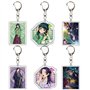 SUJEBRAN 6 PCS Carnets De L'Apothicaire Figurine Porte Clef MaoMao Cosplay Accessoires Anime Apothecary Diary Deco Keychain Merc