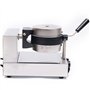 ZOHIKO 1000W Électrique Burger Gaufrier, Burger Machine en Acier Inoxydable Crème Glacée Gaufrier Baker Machine Ménage Gaufrier 