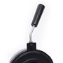 ZOHIKO 1000W Électrique Burger Gaufrier, Burger Machine en Acier Inoxydable Crème Glacée Gaufrier Baker Machine Ménage Gaufrier 