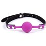 MIVES Boule de Ceinture en Silicone Noir de qualité médicale (1 pièce)
