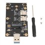 Annadue L'adaptateur M.2 vers USB 3.0 Prend en Charge Le Double Connecteur Push de Carte SIM