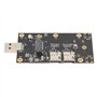 Annadue L'adaptateur M.2 vers USB 3.0 Prend en Charge Le Double Connecteur Push de Carte SIM, Prend en Charge la Taille de la Ca