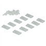 Fdit 10 Pièces Guide de Chaîne Bande de Pare-Chocs Adaptée pour Stihl MS290 381 360 390 440 640 660 Outil de Jardin Tronçonneuse
