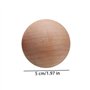 SouiWuzi Vin Cork Ball Balle en Bois Bouchon de Boule de liège Remplacement de la décantation de vin 50 mm, Boule de liège de vi