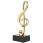 Parluna Ornements de Symbole de Figurine de Statue en Forme de Note de Musique