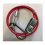Véritable Breakaway Break Loin Câble PVC Rouge avec Chape Broche pour Ifor Williams Remorque MP502b Maypole