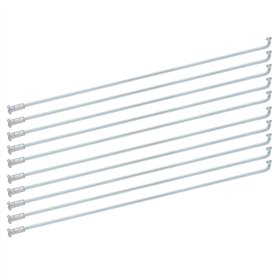 10 Pièces 2 . 2mm Rayons de Vélo 13G en Acier Inoxydable Rayons Durabilité VTT Rayons de Roue pour Vélo