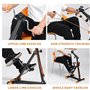 X&Z-XAOY Home Vélo d'exercice À Pédales pour Le Corps Entier Exercices À Pédales Pédalier Mains, Bras, Jambes Et Genoux Equipeme