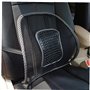 TOSSPER Mesh Coussin Lombaire Siège Arrière De Voiture Coussin De Massage avec Chaise De Bureau Sangle Élastique Pad Support Lom