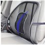 TOSSPER Mesh Coussin Lombaire Siège Arrière De Voiture Coussin De Massage avec Chaise De Bureau Sangle Élastique Pad Support Lom