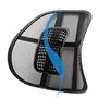 TOSSPER Mesh Coussin Lombaire Siège Arrière De Voiture Coussin De Massage avec Chaise De Bureau Sangle Élastique Pad Support Lom