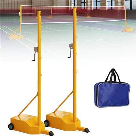 Support de filet de badminton
