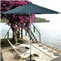 GHMYU Parasols Jardin extérieur m en Aluminium octogonal auvent Manche résistante aux UV pour la Plage Piscine Patio/parasols ab