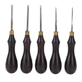 Artisanat bord biseauteur maroquinerie bord biseauté poignée en bois artisanat outil coupe biseautage cuir skiver outil pour bri