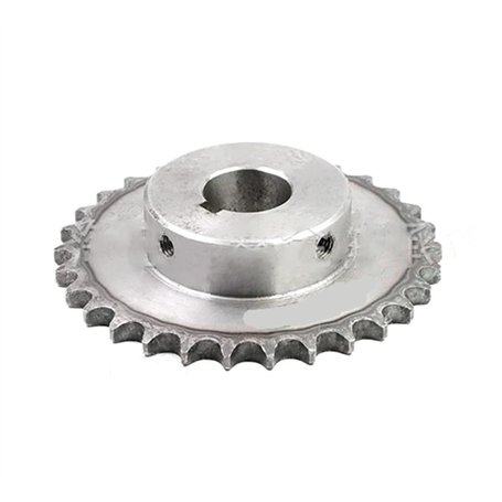 Roue dentée - 1 pièce - 10T-20T 08B - Pignon à chaîne en acier 45# - 10 11 12 13 14 15 16 17 18 19 20 dents - Alésage de rainure