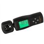Anémomètre portable, capteur intelligent AS816 Mini anémomètre numérique 0.3-30 m/s testeur de débit d'air pour mesurer la vites