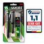 HULKIES Lot de marqueurs 3 en 1 - Marqueur innovant avec 6 mines de rechange - Crayon de chantier avec carquois et taille-crayon