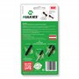HULKIES Lot de marqueurs 3 en 1 - Marqueur innovant avec 6 mines de rechange - Crayon de chantier avec carquois et taille-crayon