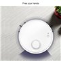 Kudoo Robot Aspirateur Automatique Puissant Nettoyage Profond Silencieux 70Min Autonomie Mince Pour Poils d'animaux Coin de l'ar