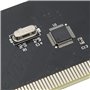 ASHATA Carte D'extension de Port Série, Carte Série PCI à COM 9Pin Express, Carte RS232 PCIe avec CD de Pilote, Conception de Bu