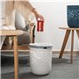 xiuling4568 poubelle 16L Simple poubelle chambre salon bureau étude poubelle recyclage corbeille à papier Convient pour la cuisi