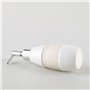 distributeur de savon Distributeur de savon, bouteille de lotion for les mains blanche brossée de 10,1 oz avec récipient de loti