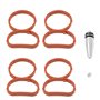 Kit de Suppression Clapets D'admission pour N47 11618507239, ZEALfix Bouchon Clapet Admission Compatible avec E81 E87 E88 E82 E9