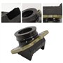 Anlseiod Collecteur d'admission en caoutchouc pour carburateur RS125 2003-2004 RX125 1995-2010 28er 34 mm Dellorto