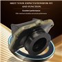 Anlseiod Collecteur d'admission en caoutchouc pour carburateur RS125 2003-2004 RX125 1995-2010 28er 34 mm Dellorto