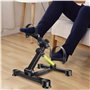 Vélo d'exercice Pédale d'exercice domestique sous le bureau, équipement de fitness d'intérieur, mini vélo for la rééducation des