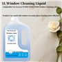 SHGTCOAP Pièces De Robot De Nettoyage De Vitres. 1L De Solution De Nettoyage des Vitres. Liquide De Nettoyage des Vitres. Compat