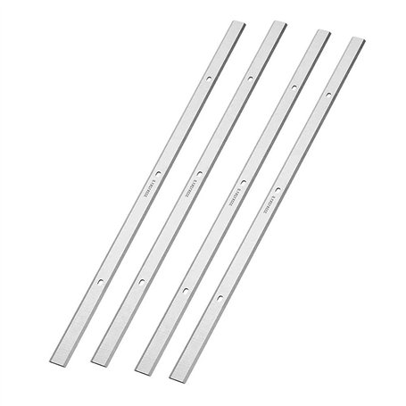 4pcs 13 "Couteaux de lame de raboteuse HSS 333x12x1.5mm Outil de coupe de raboteuse à bois à double bord pour DH330 DH316 Access