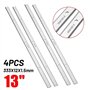 4pcs 13 "Couteaux de lame de raboteuse HSS 333x12x1.5mm Outil de coupe de raboteuse à bois à double bord pour DH330 DH316 Access